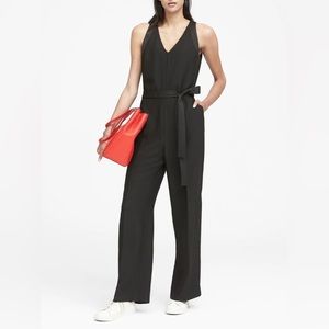 NWT Banana Republic V-Neck Jumpsuit Sz 16